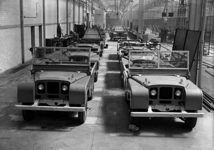 land rover factory