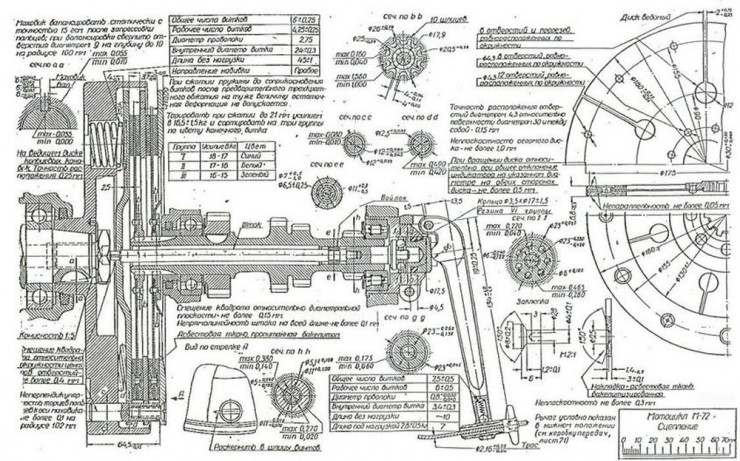 Russian M-72 Blueprints 12