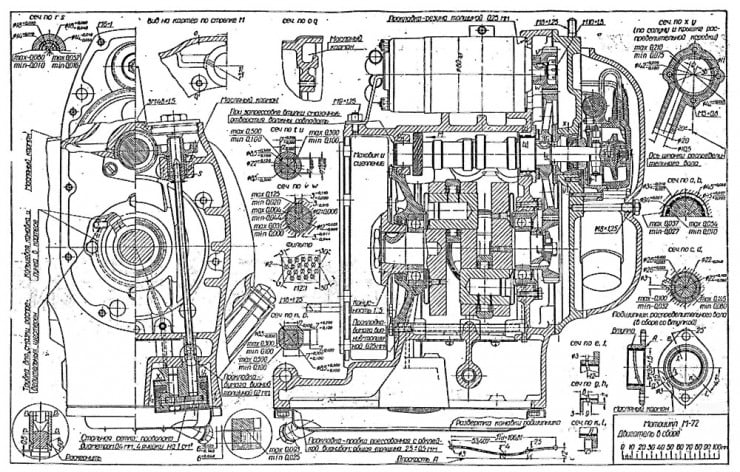 Russian M-72 Blueprints