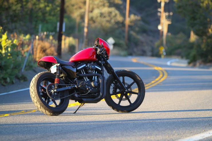 harley-davidson sportster cafe racer 1