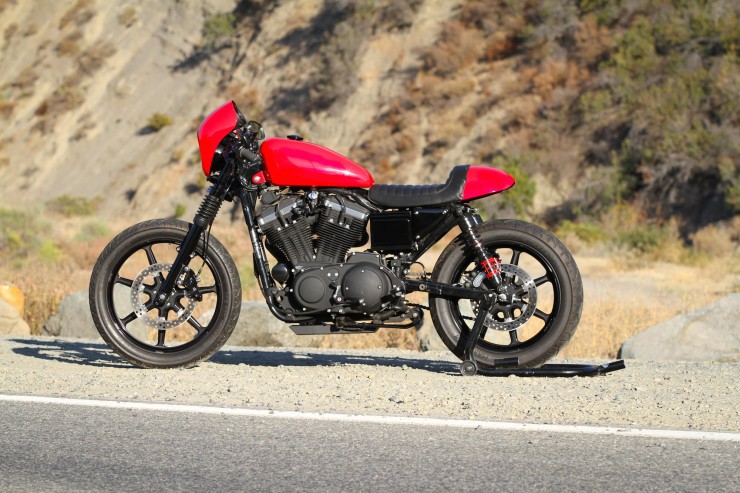 harley-davidson sportster cafe racer 5