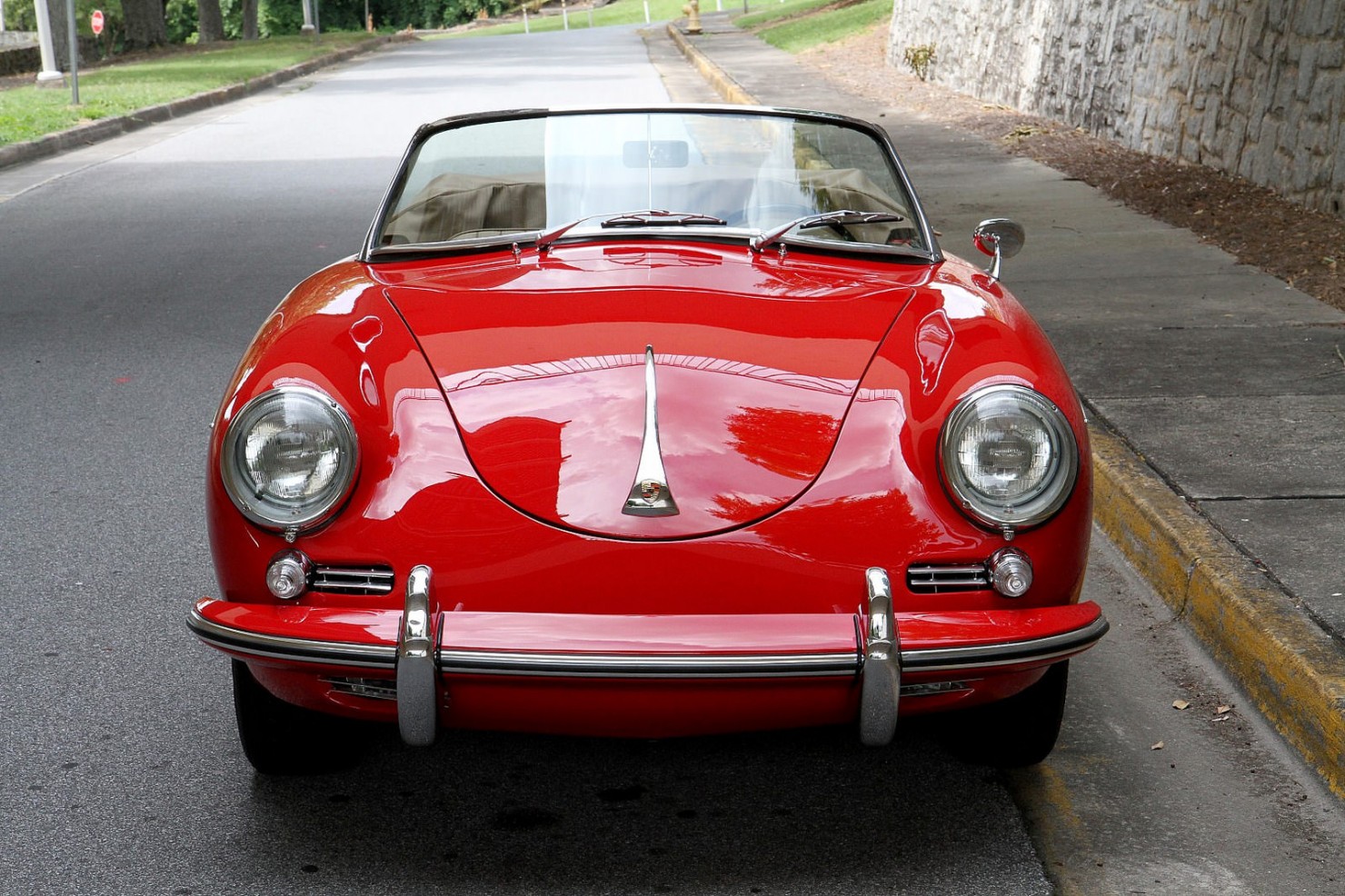 Porsche 356 Roadster Front