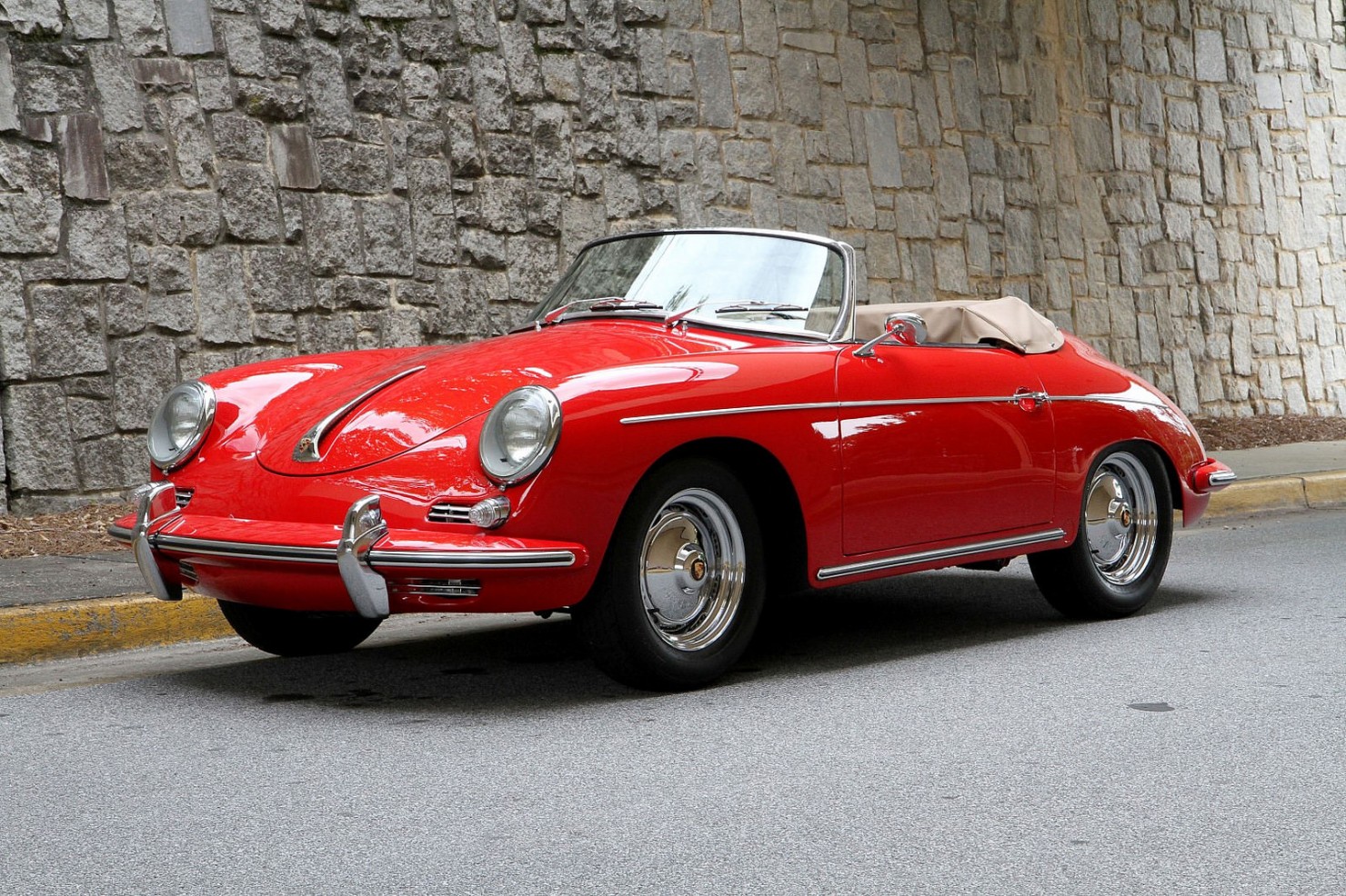 Porsche 356 Roadster Front Side