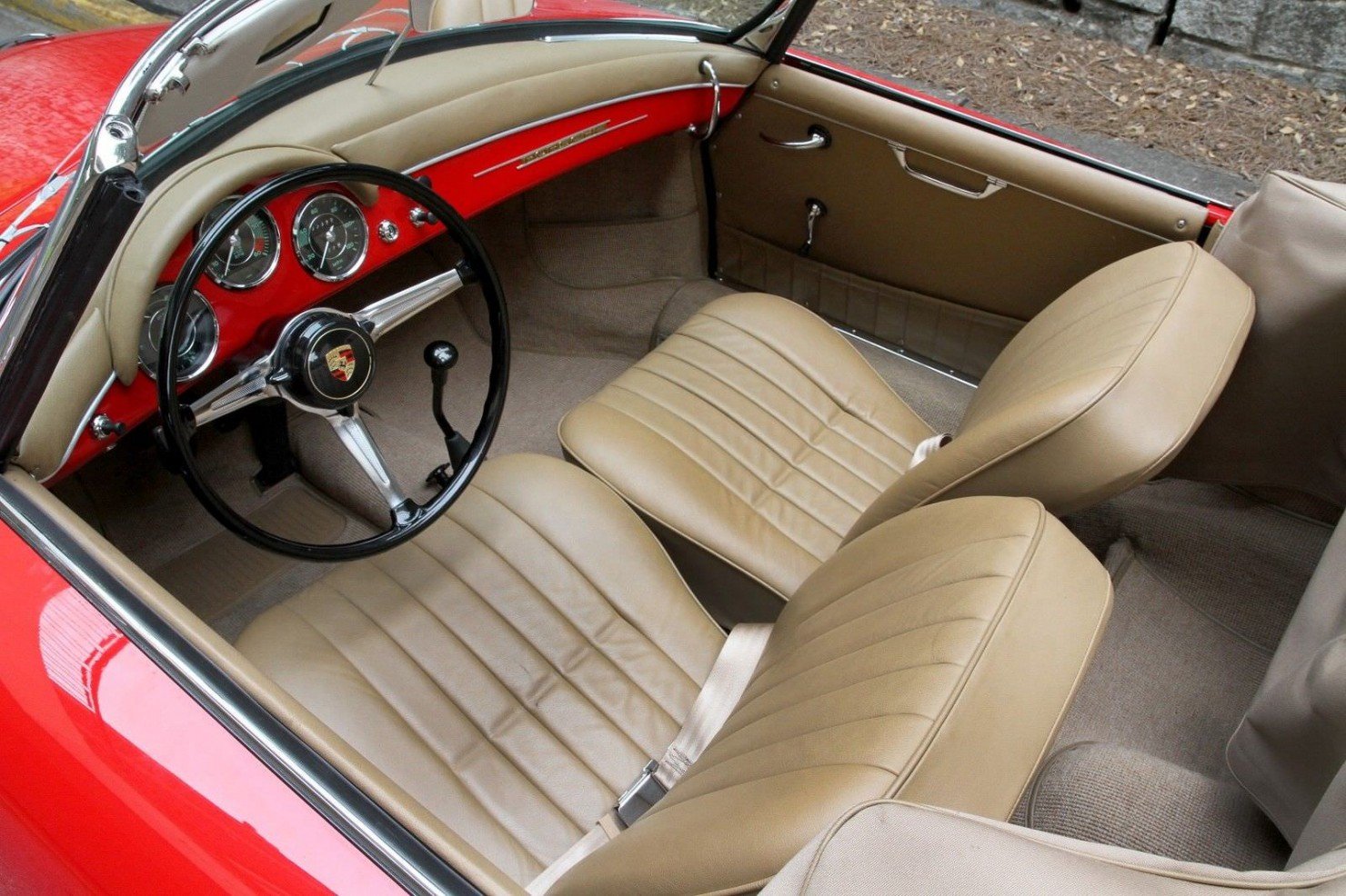 Porsche 356 Roadster Interior