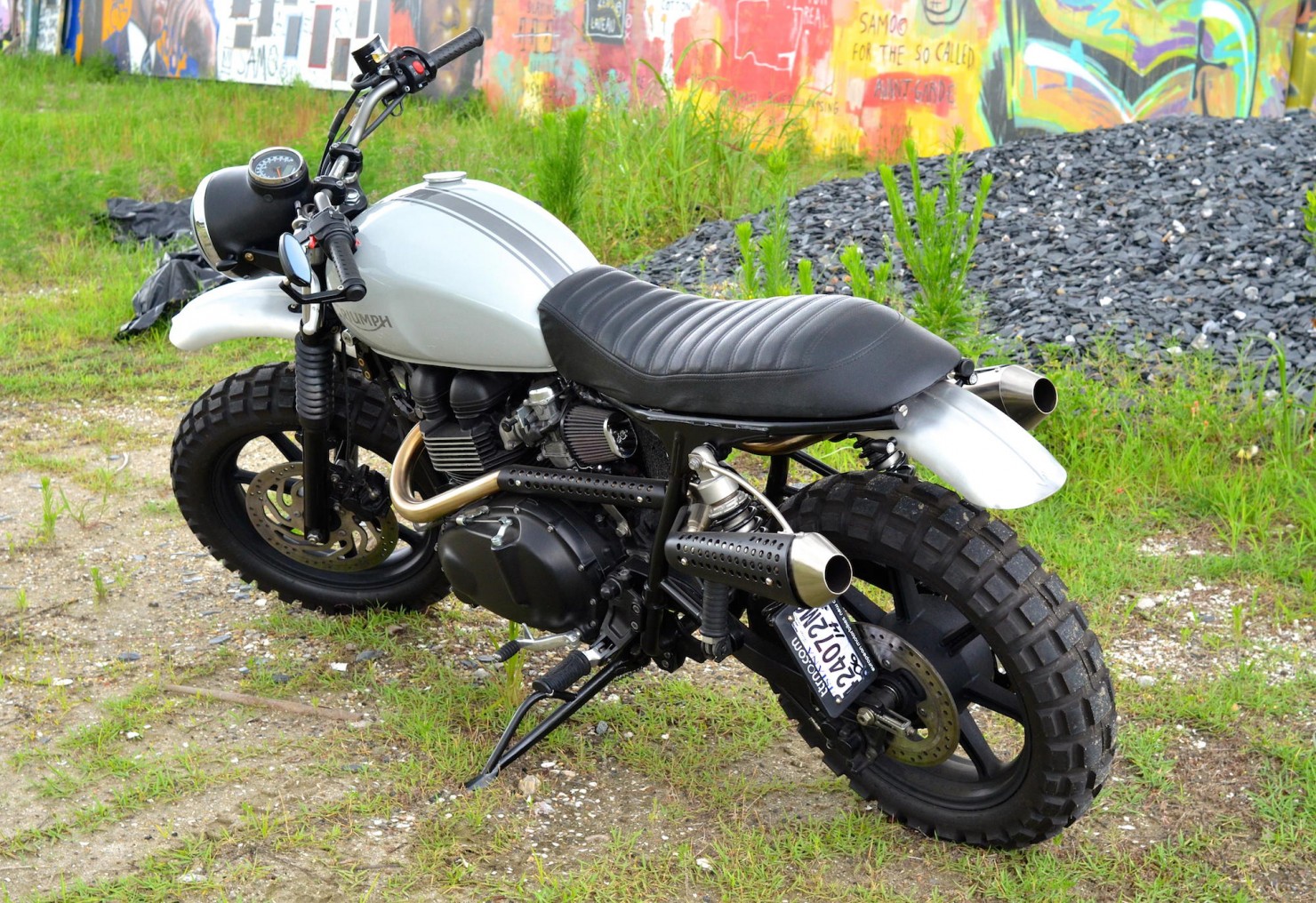 Triumph Scrambler Motorcycle 2