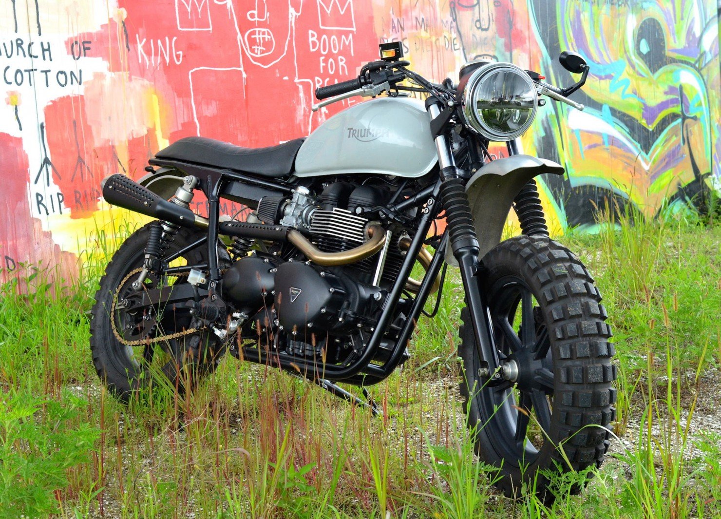 Triumph Scrambler Motorcycle 3