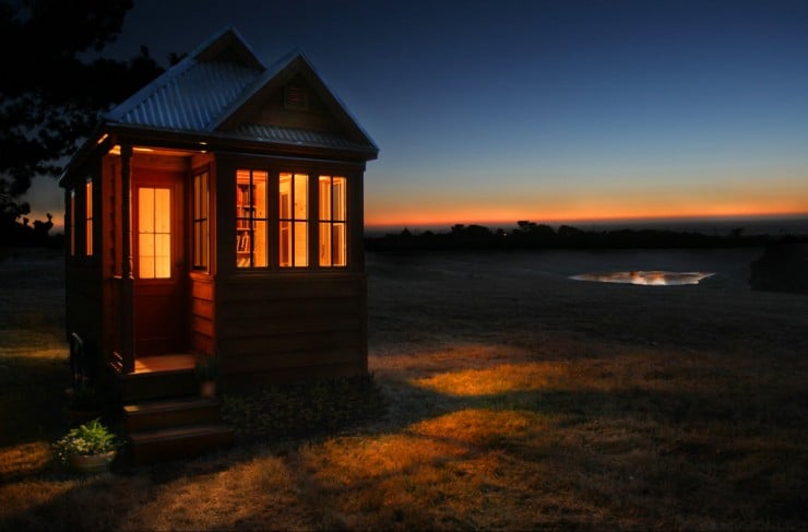 Tumbleweed Tiny House Company Night