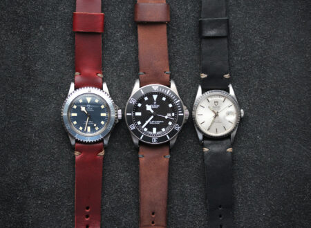 Horween Leather Watch Strap by Worn & Wound Leather Watch Bands 1 450x330