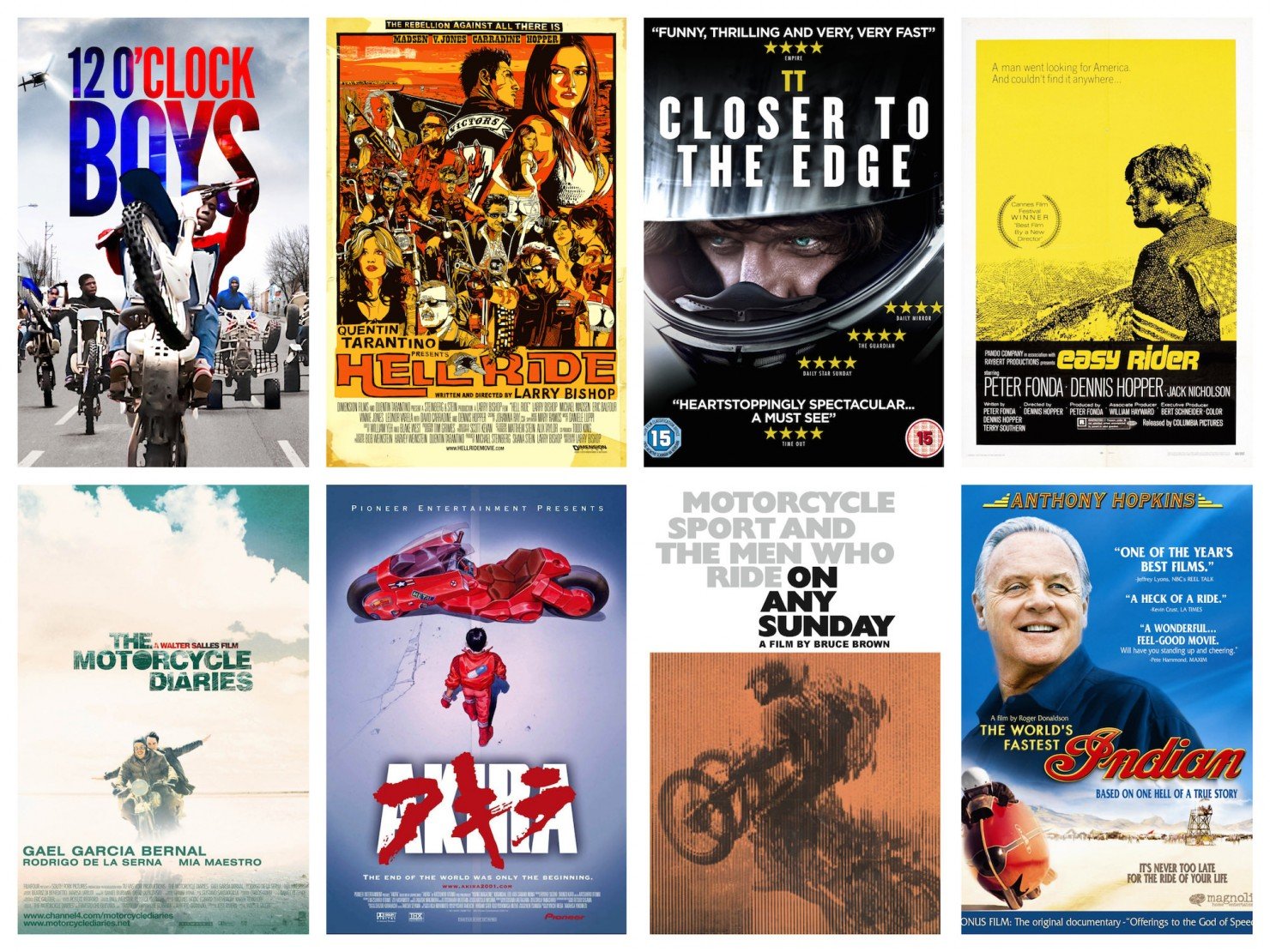 20 Essential Motorcycle Films