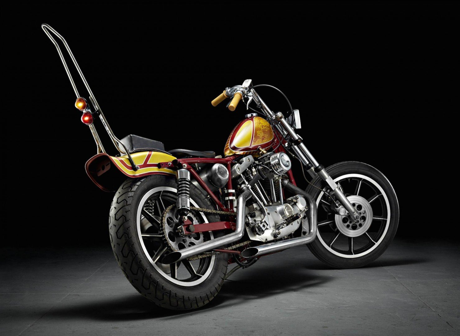 Harley-Davidson Chopper Motorcycle