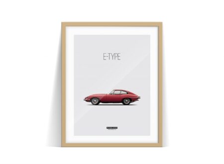 E-Type Poster by Petrolified Jaguar E Type 450x330 - E-Type Poster by Petrolified