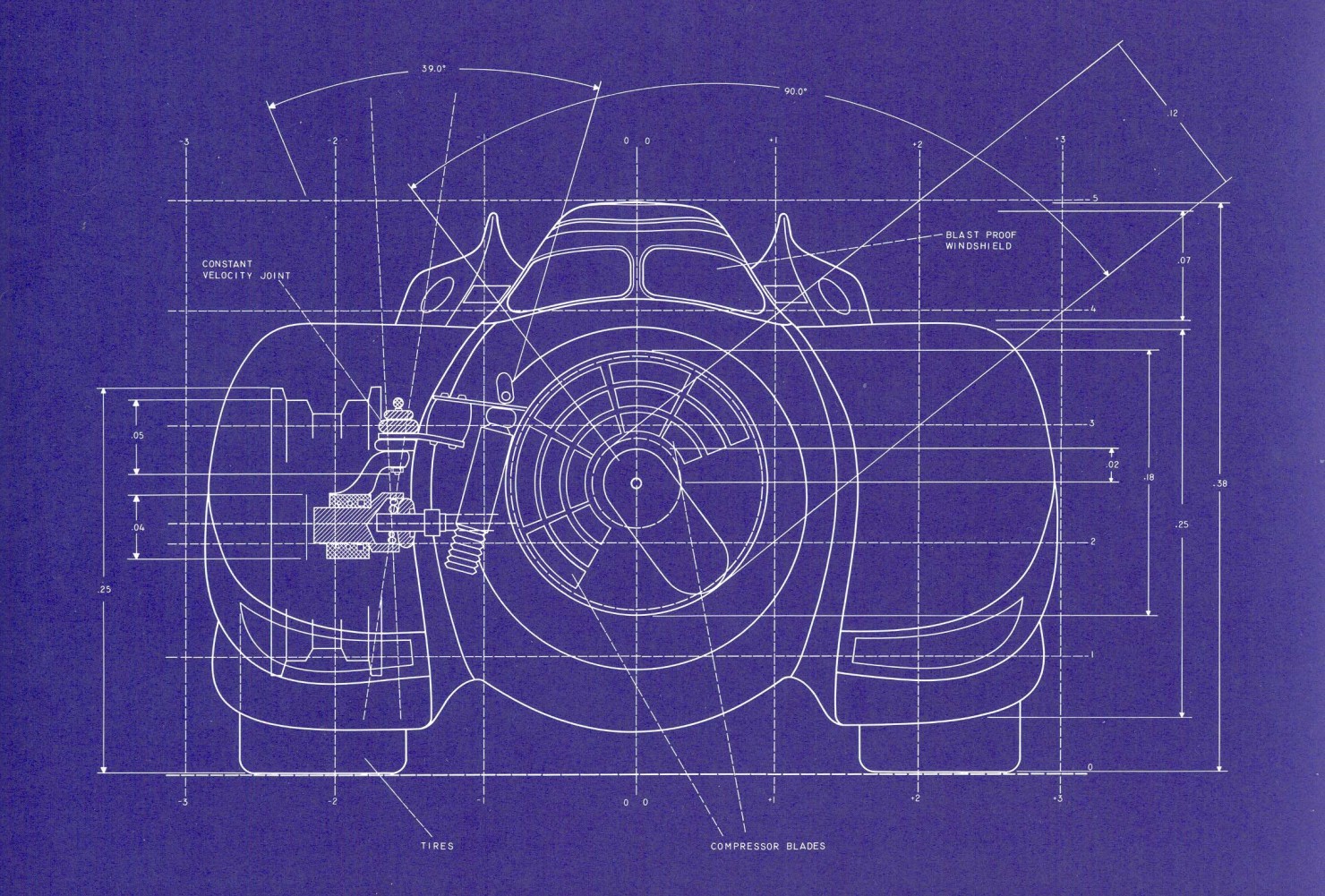 Batmobile Blueprints 3