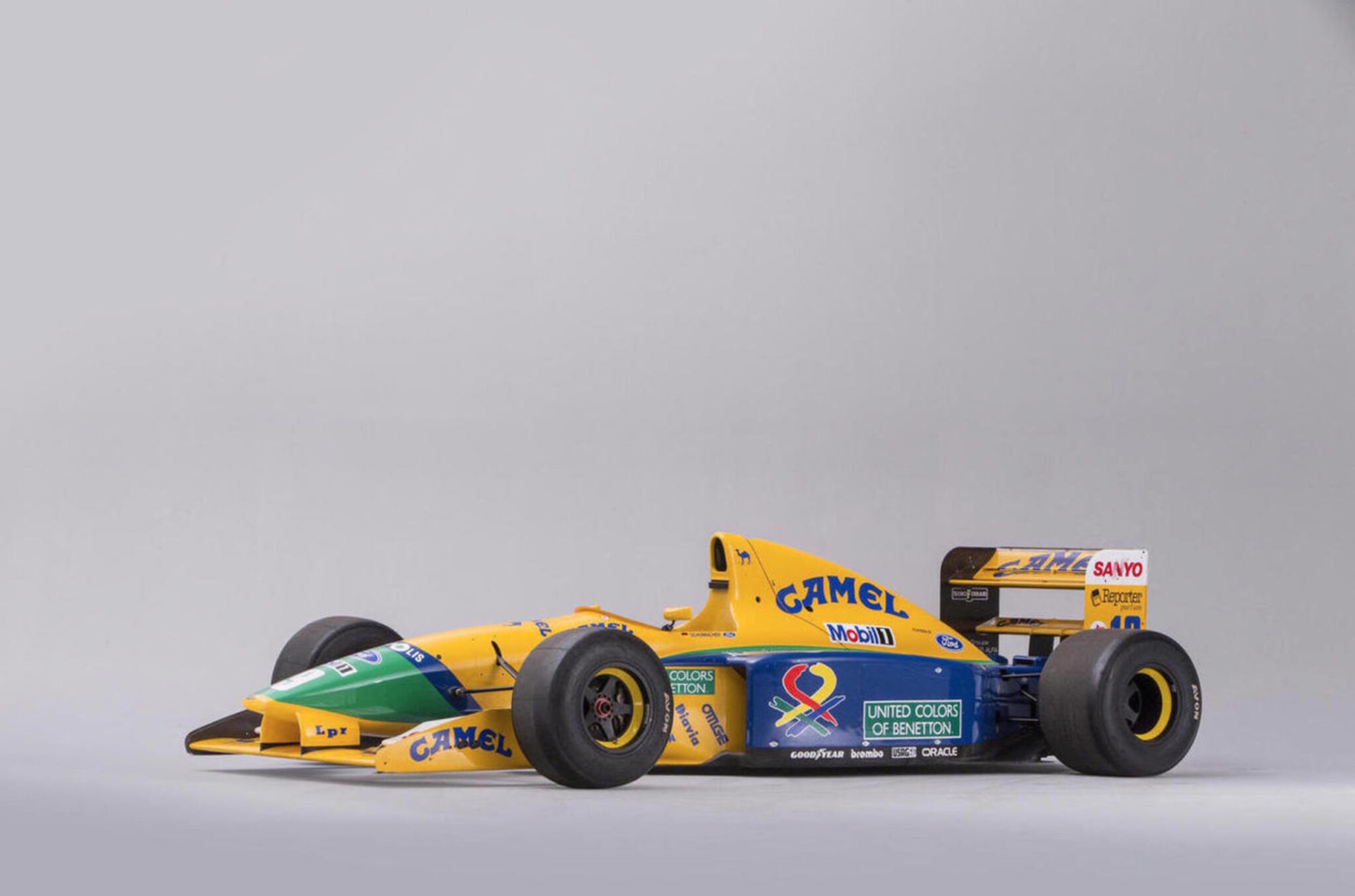 Ex-Schumacher Benetton Formula 1 Car