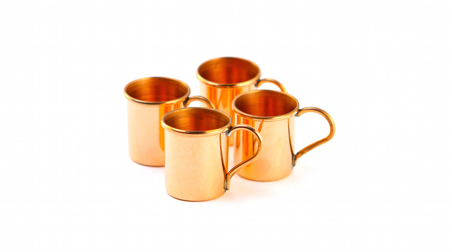 Copper Whiskey Cups