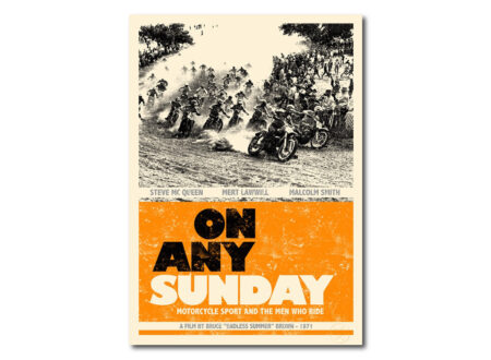 On Any Sunday Poster by Rustle of Silk On Any Sunday Film Poster 450x330 - On Any Sunday Poster by Rustle of Silk