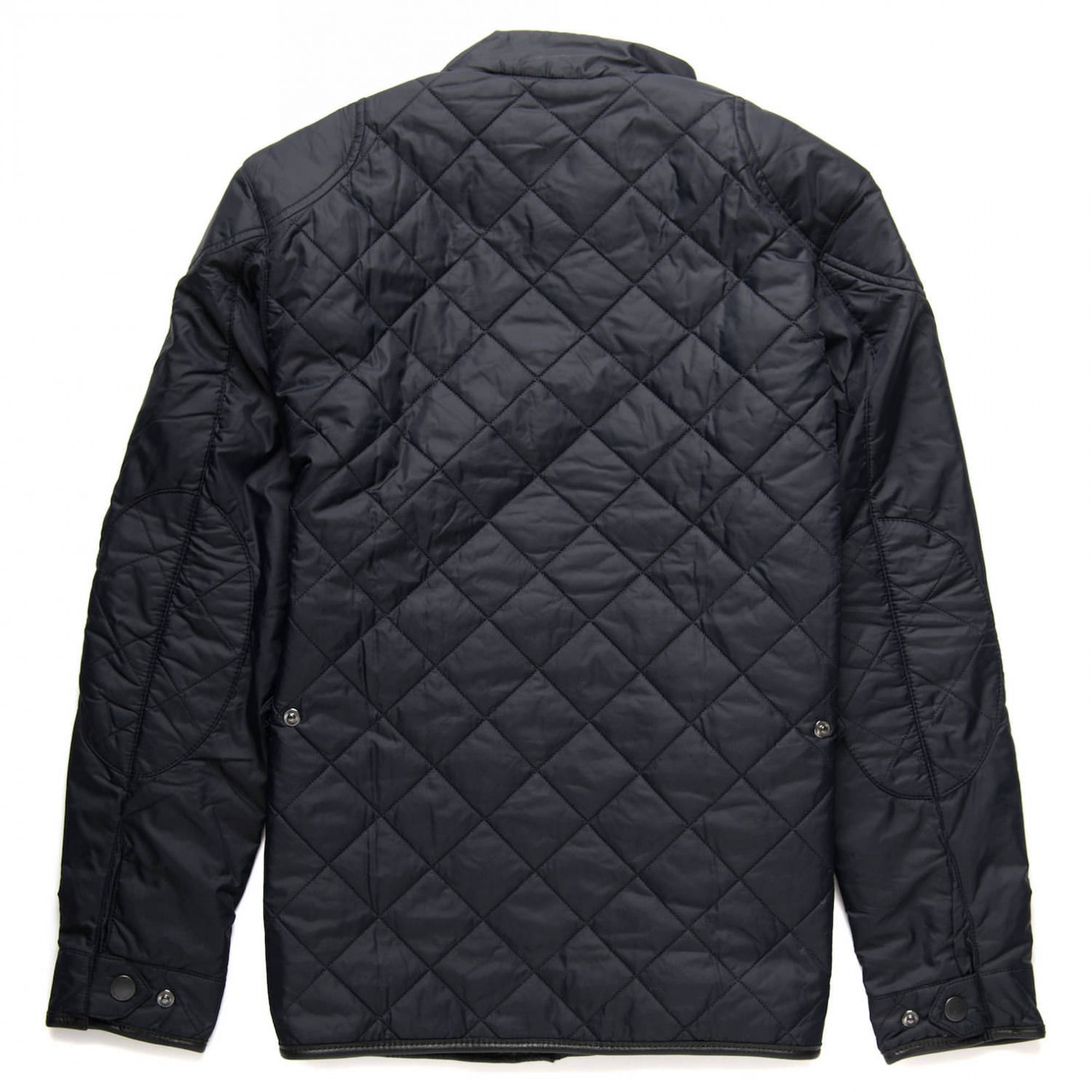 Quilted Motorcycle Jacket Back