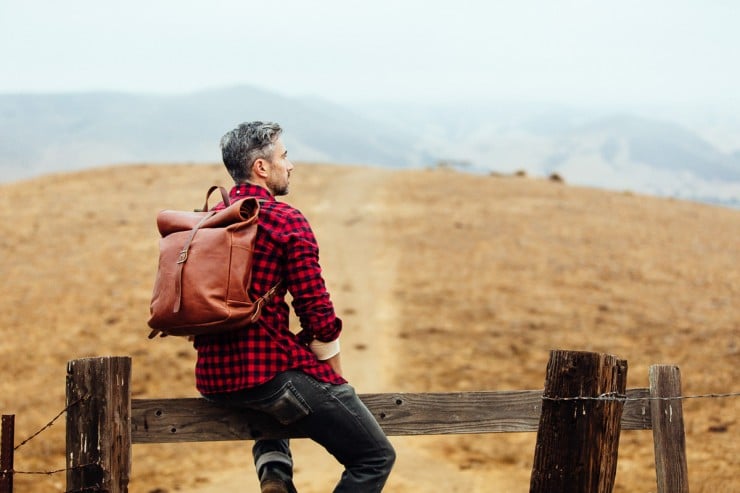 Leather Backpack 6