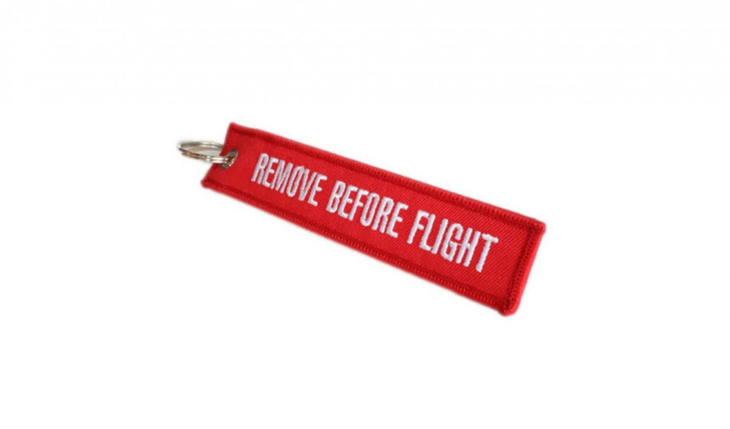 Remove Before Flight Key Chain