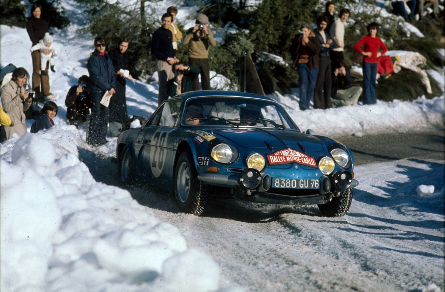 Alpine-A110-Monte Carlo Rally