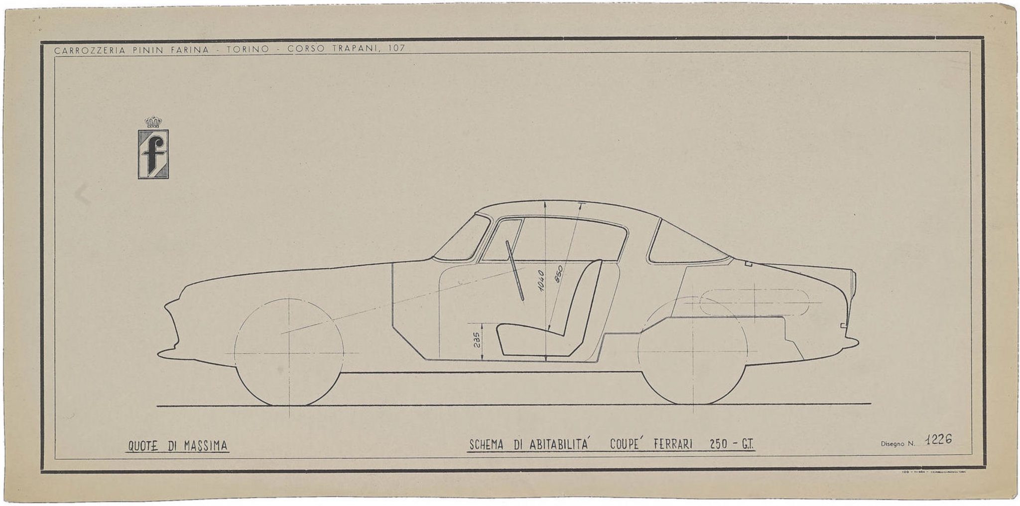 classic car blueprints