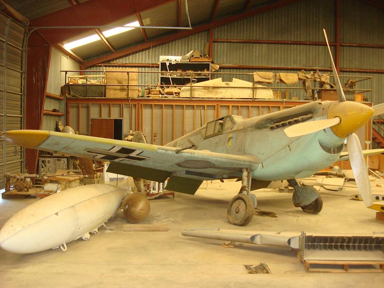 Barn Find Messerschmitt Bf 109