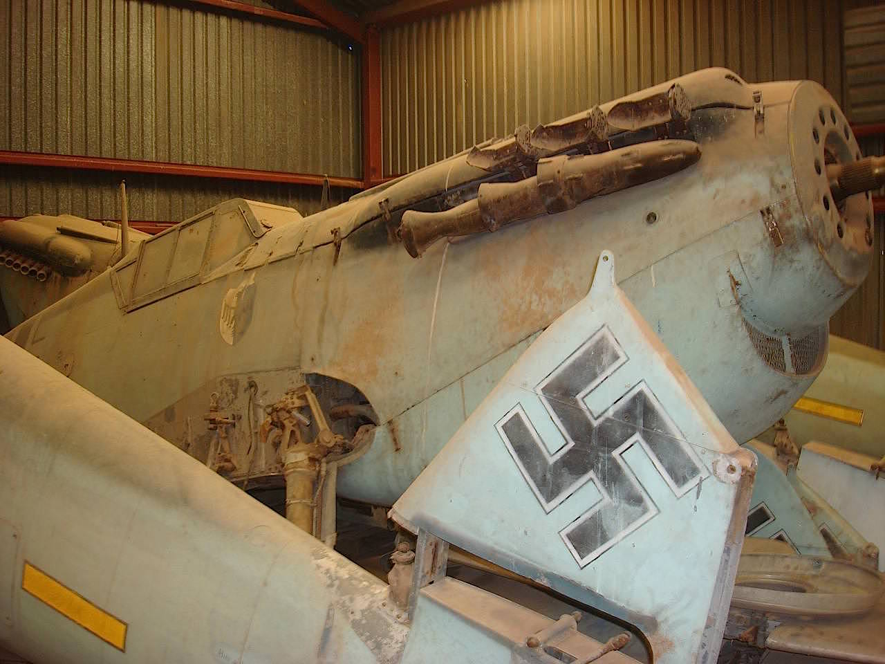 Barn Find Messerschmitt Bf 109