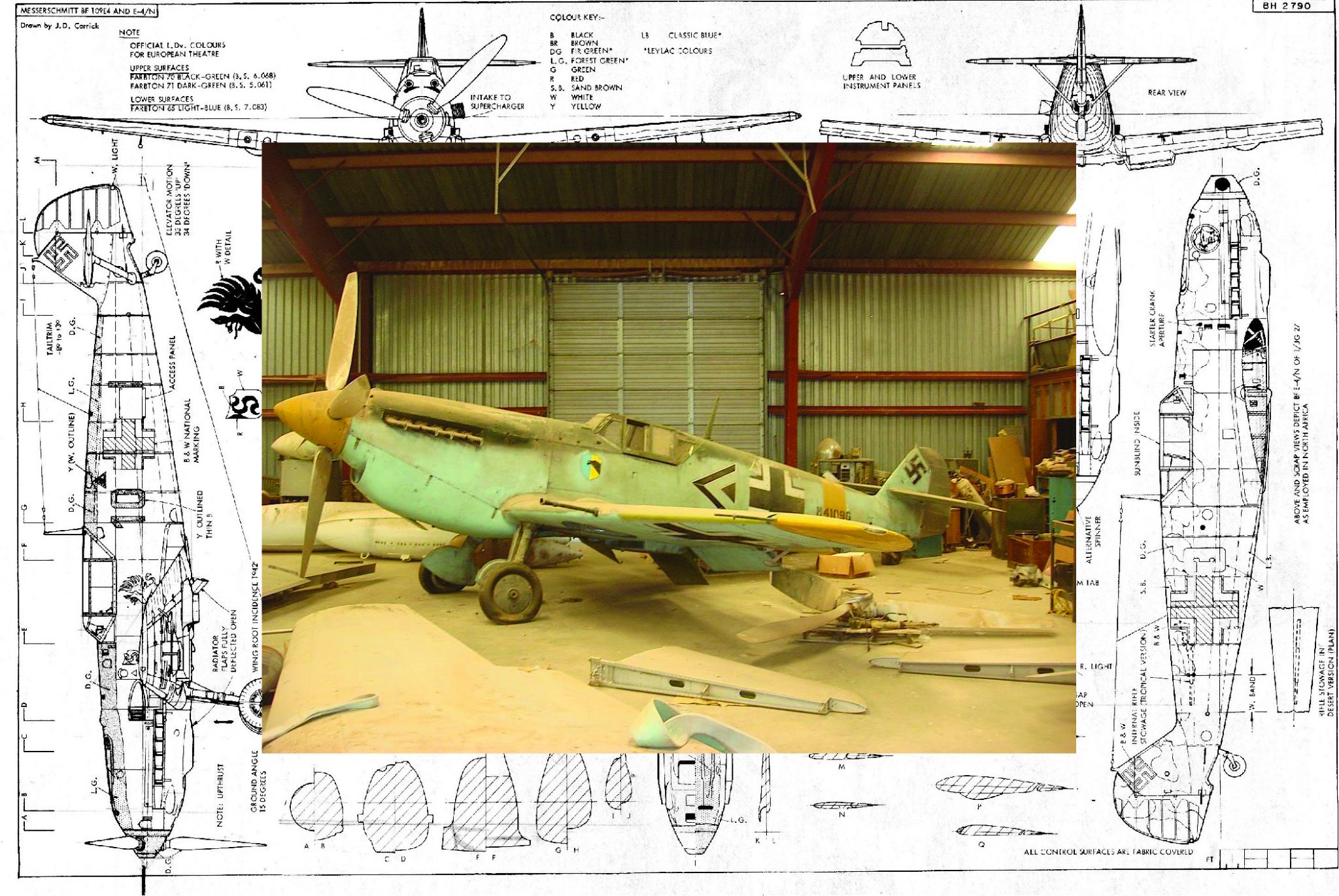 BF-109: The Most Legendary Aircraft of WW2 #shorts #history #ww2