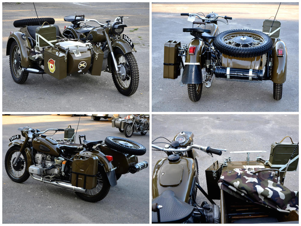 Dnepr Motorcycle Silodrome