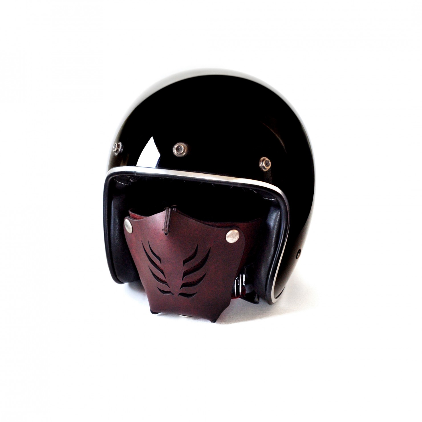 Leather Motorcycle Masks by Sunday Academy