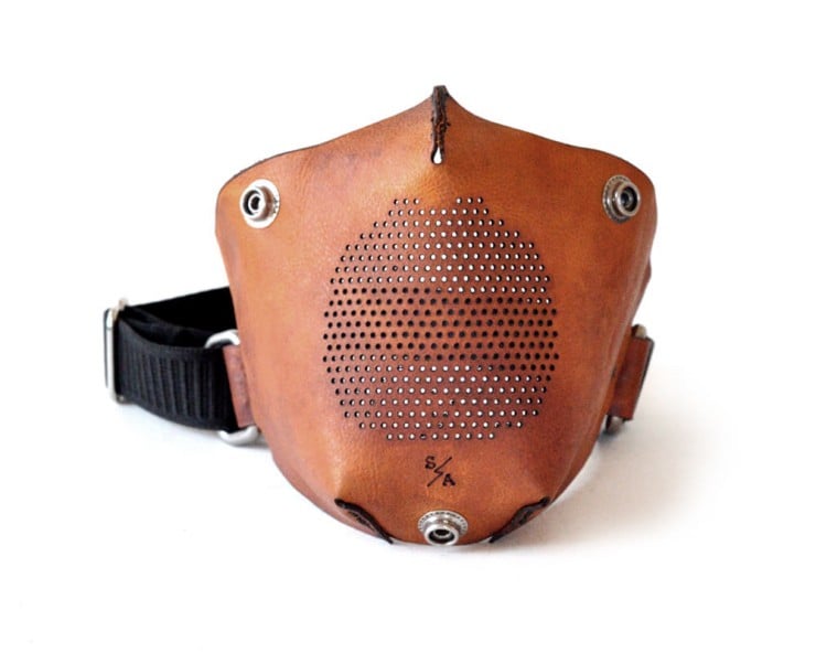 Leather Motorcycle Masks by Sunday Academy