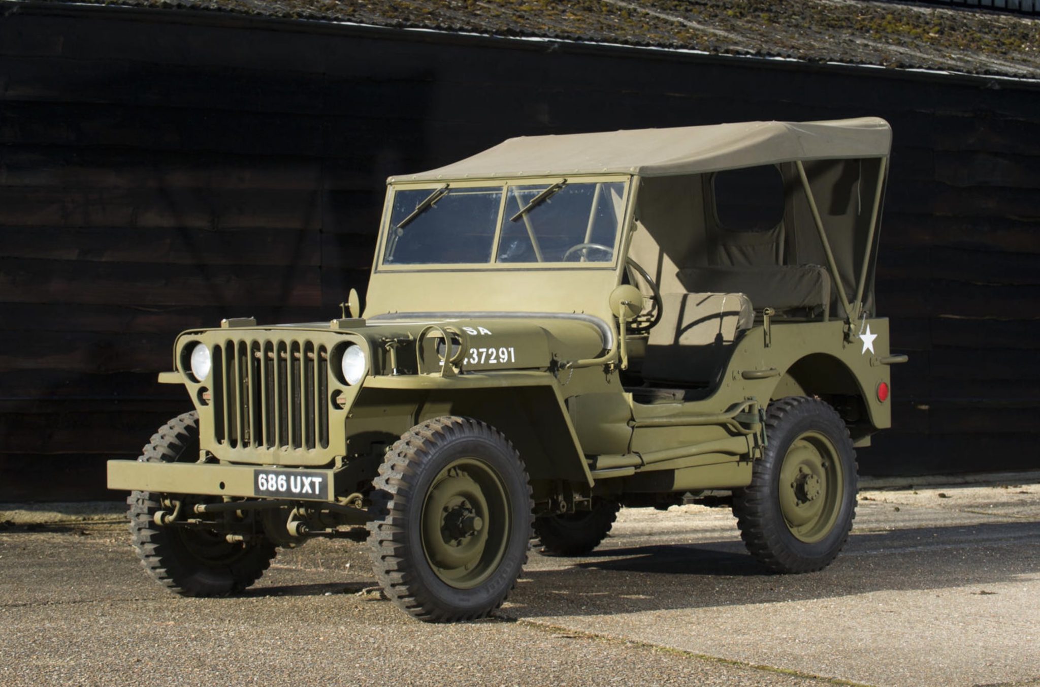 Willys Jeep Parts List