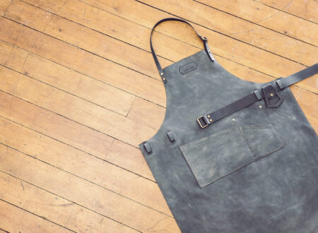 Leather Shop Apron by Niyona Leather Apron 450x330 - Leather Shop Apron by Niyona