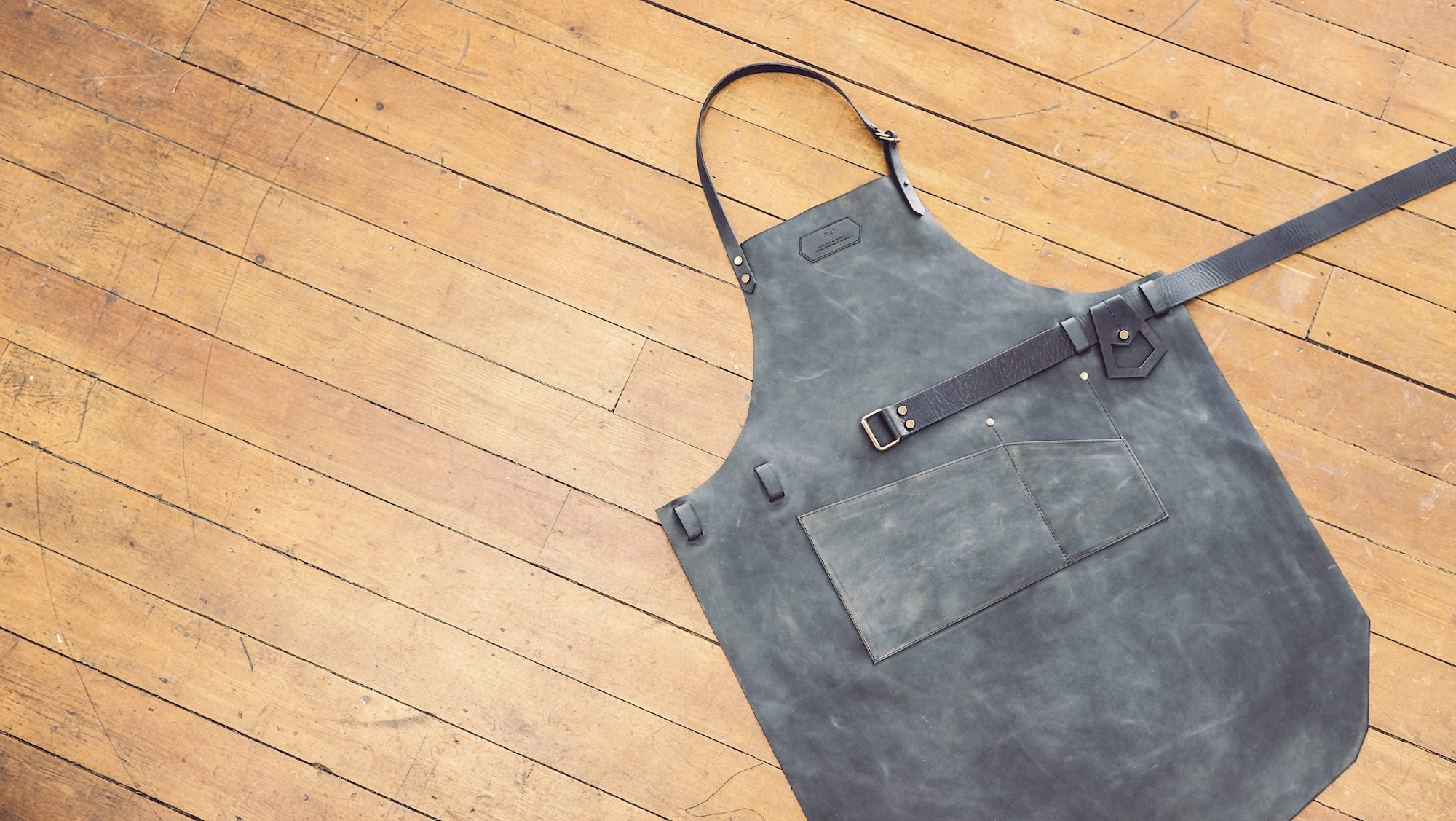 Leather Shop Apron by Niyona
