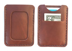 Minimalist Leather Wallet by Larsen and Ross