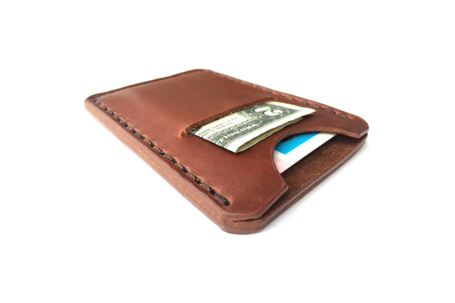 Minimalist Leather Wallet by Larsen and Ross