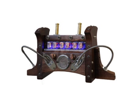 Steampunk Nixie Tube Clock Steampunk Nixie Tube Clock 450x330 - Steampunk Nixie Tube Clock