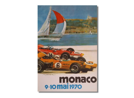 Vintage Monaco F1 Poster Vintage F1 Poster 450x330 - Vintage Monaco F1 Poster
