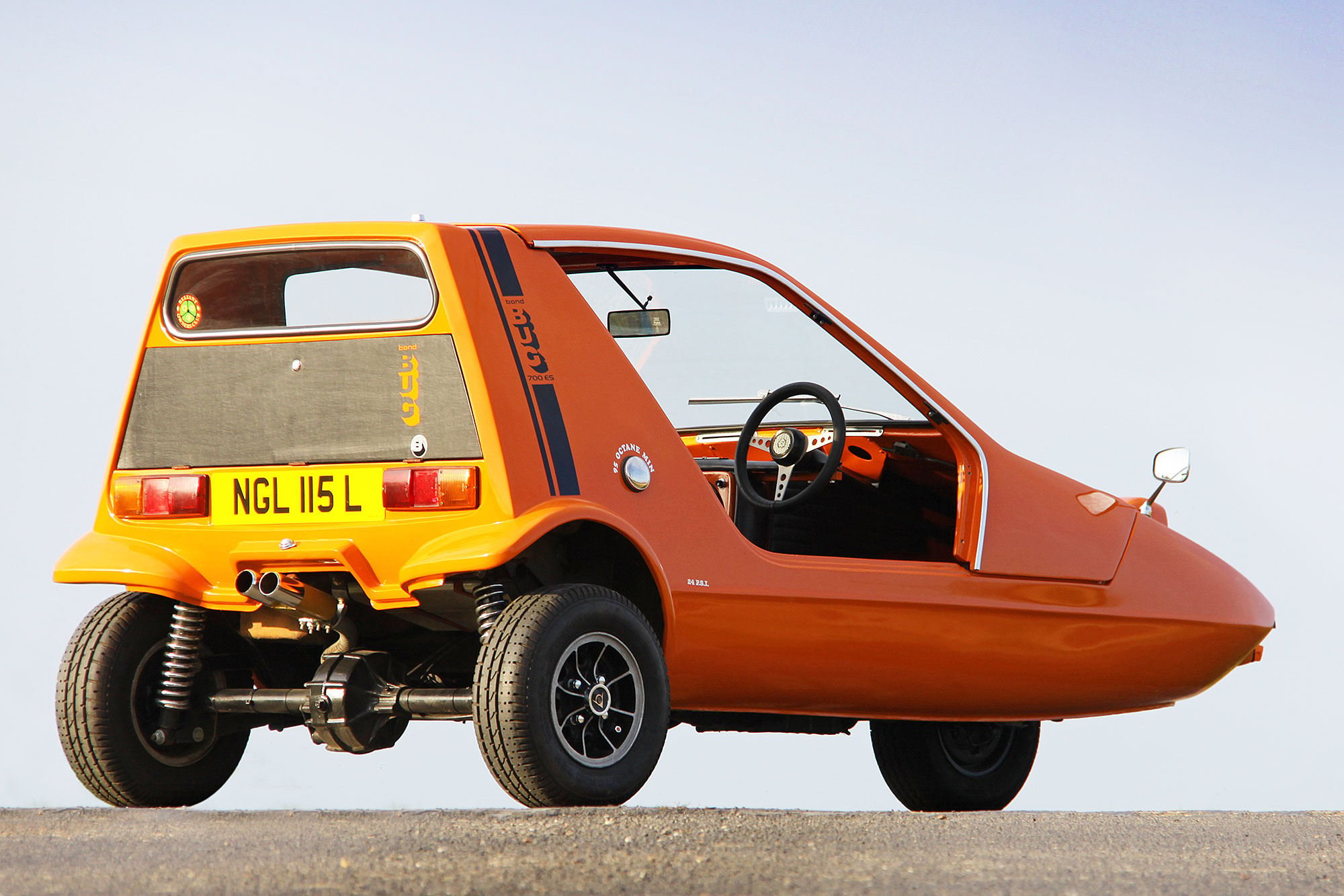 The Bond Bug - An Unusual British Microcar With Three-Wheels