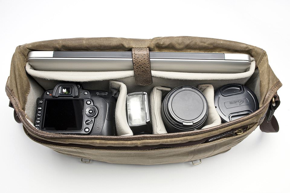 camera bag with laptop sleeve