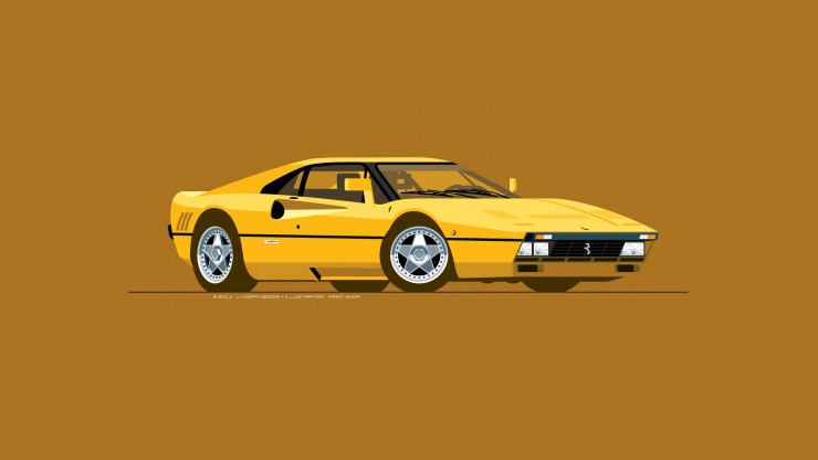 Ferrari_288GTO_Yellow