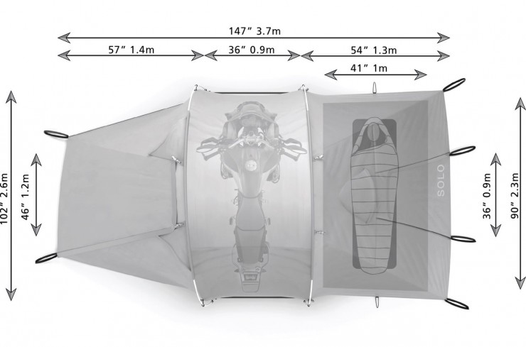 Redverz Solo Expedition Tent 1