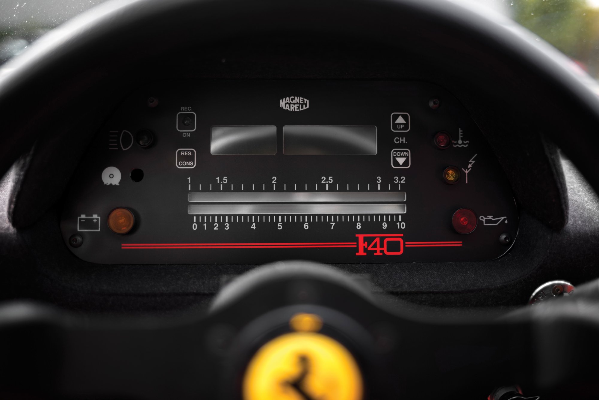 Ferrari F40 Dashboard