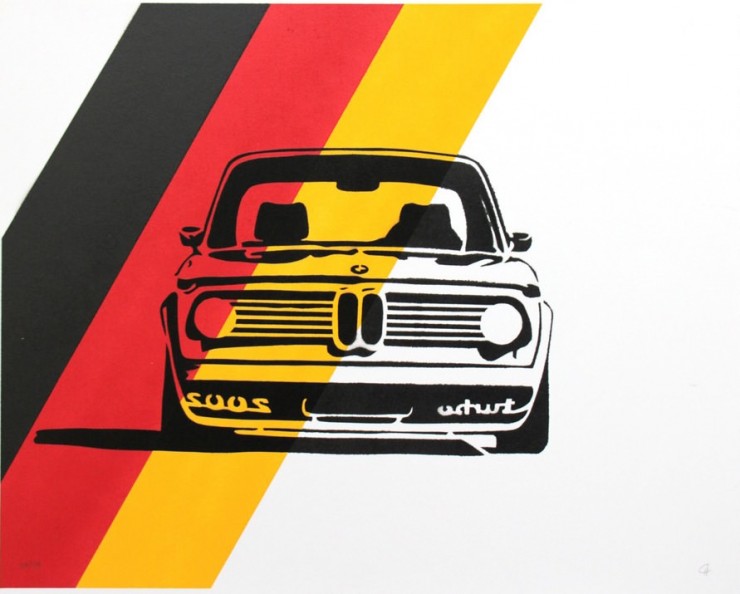 BMW 2002 Poster