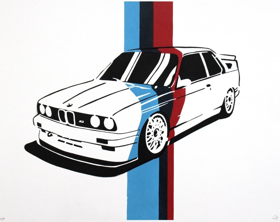 BMW Poster Series by Manual Designs