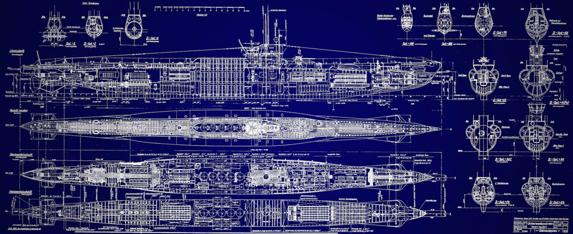 Let at forstå Missionær Regenerativ U-boat Blueprints