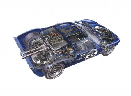 Ford GT40 Cutaway 1965 Ford GT40 450x330 - Ford GT40 Cutaway