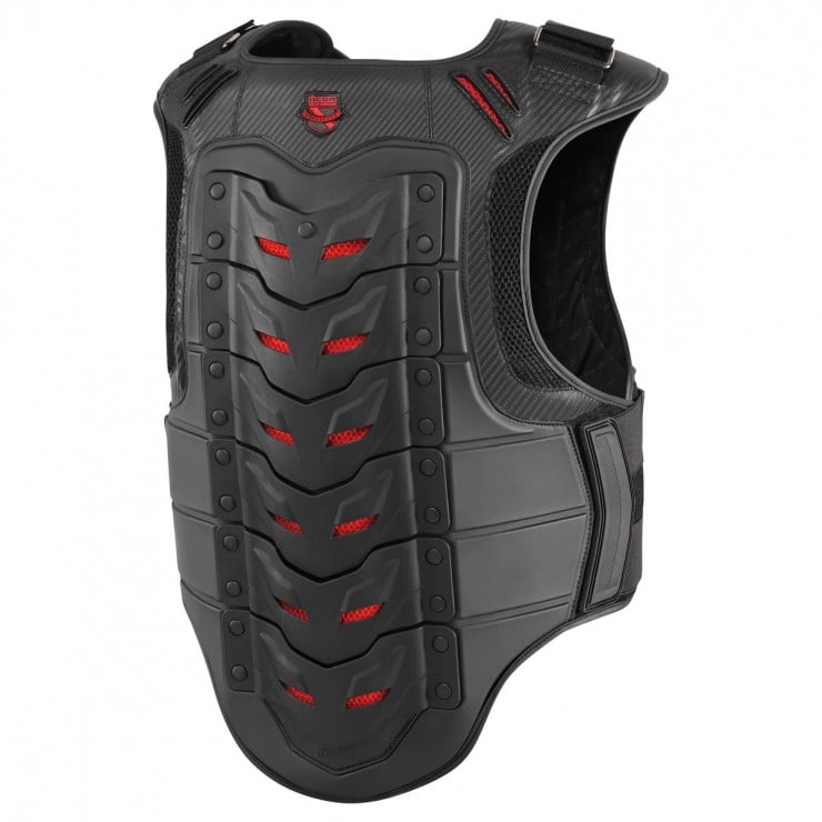 Icon Field Armor Stryker Vest Red Back