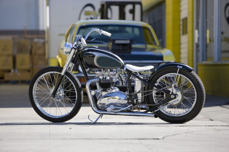 Mooneyes Triumph Bobber 33