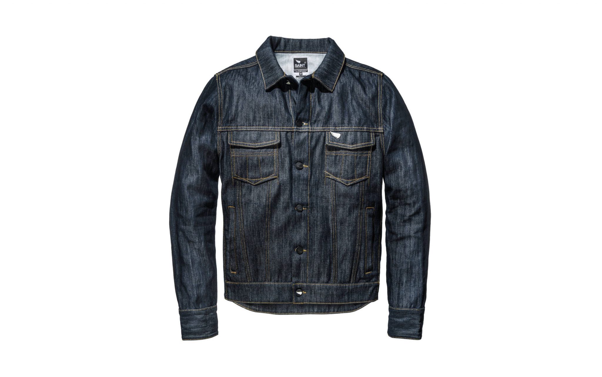 CHRISTIAN DADA Motorcycle Denim Coat-