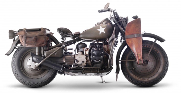 Harley-Davidson 750cc XA Military Motorcycle